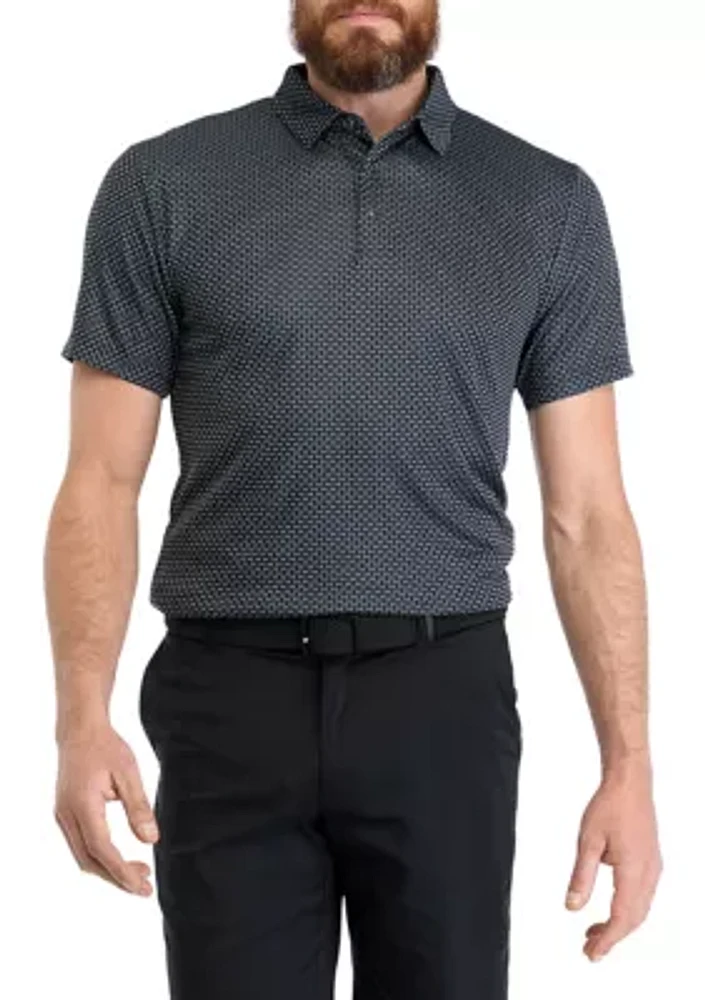 Men's Jacquard Polo Shirt