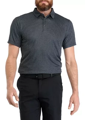 Men's Jacquard Polo Shirt