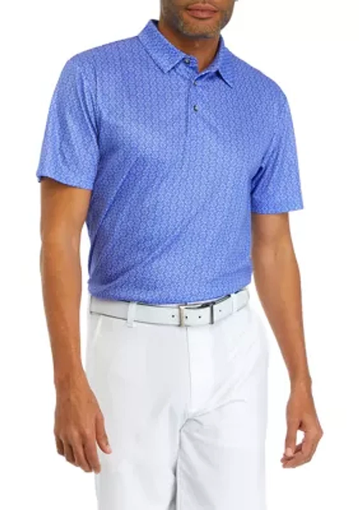 Men's Printed Polo Shirt