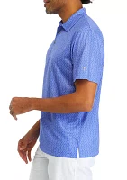 Men's Printed Polo Shirt