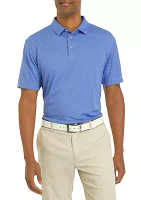 Big & Tall Short Sleeve Solid Airplay Polo Shirt