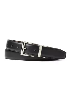 Reversible Leather Dress Belt