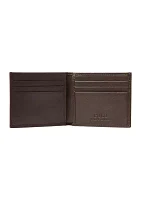 Pebbled Leather Billfold Wallet