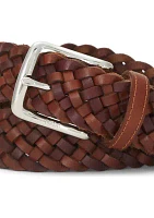 Braided Leather Belt