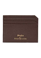 Smooth Leather Billfold Wallet