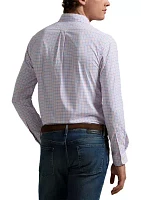 Classic Fit Checked Performance Shirt