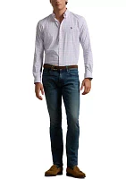 Classic Fit Checked Performance Shirt