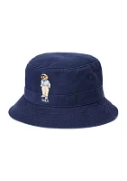 Polo Bear Twill Bucket Hat