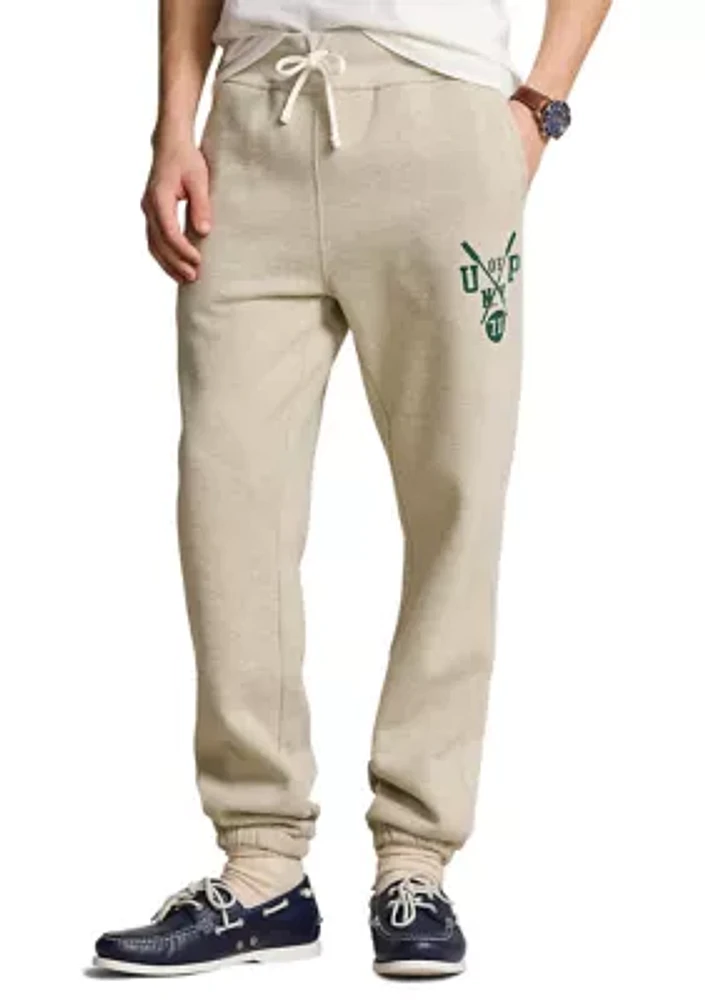 Slub Fleece Graphic Sweatpants