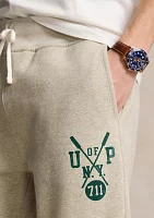 Slub Fleece Graphic Sweatpants