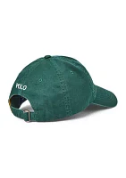 Logo Embroidered Twill Ball Cap