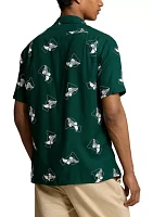 Classic Fit P-Wing Camp Shirt