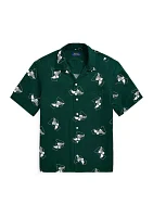 Classic Fit P-Wing Camp Shirt