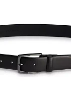 Celie Plain Leather Belt