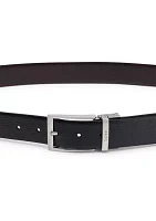 Ollie Pebbled Leather Reversible Belt