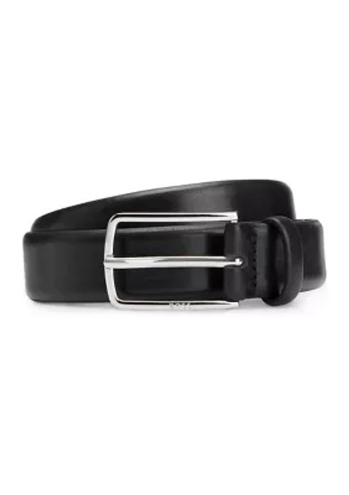 Chuck Plain Leather Belt