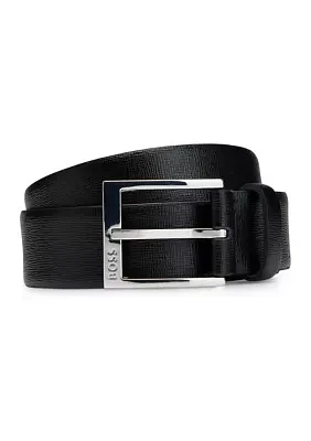 Clo Saffiano Leather Belt