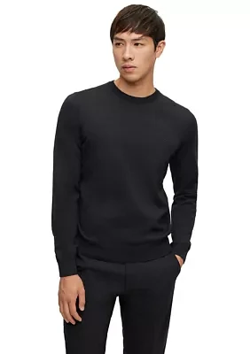 Long Sleeve Virgin Wool T-Shirt