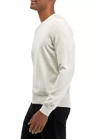 Men's Regular Fit Sweater with Embroidered Logo