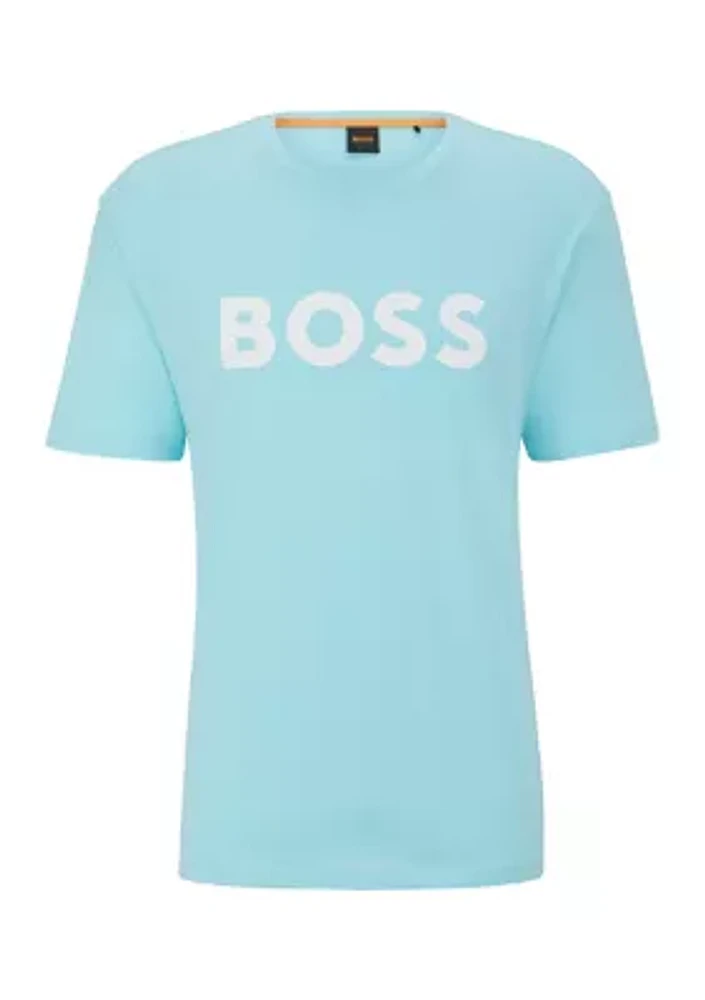 Men's Short Sleeve Large Boss Graphic T-Shirt