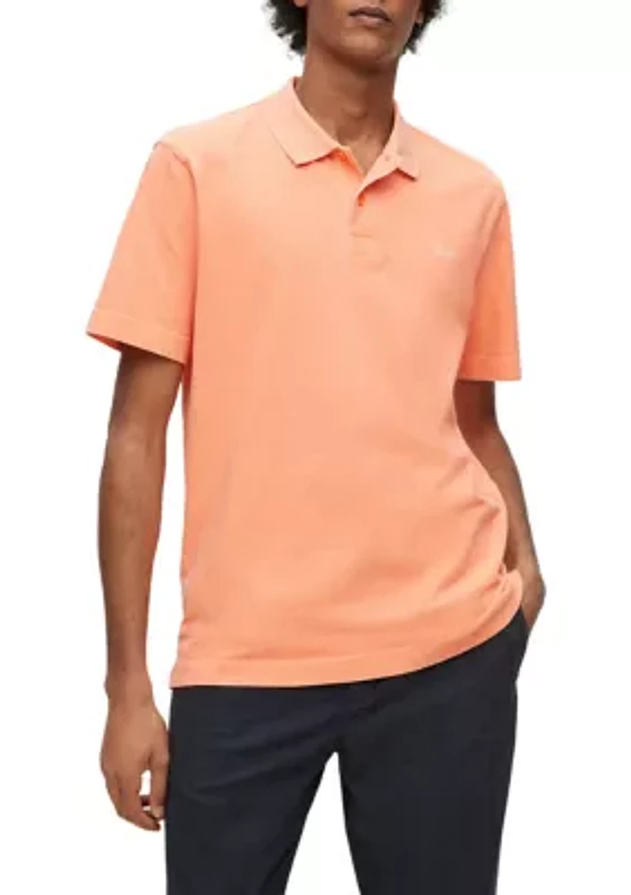 Men's Short Sleeve Cotton Polo Shirt