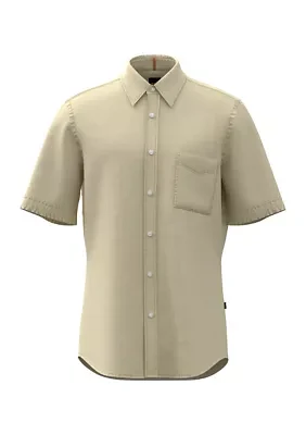 Men's Relegant Woven Button Down Shirt