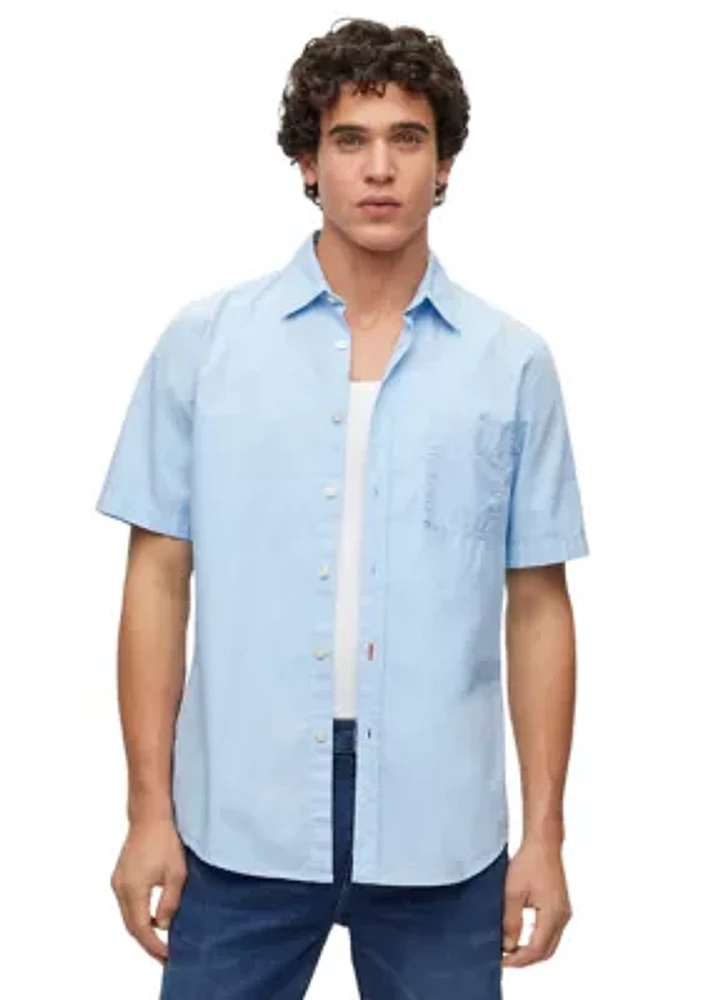 Men's Relegant Woven Button Down Shirt