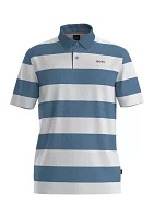 Men's Pale Stripe Polo Shirt