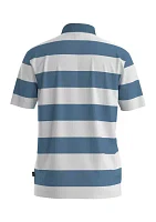 Men's Pale Stripe Polo Shirt