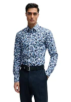 Men's Hank Kent Printed Dress Shirt