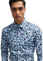 Men's Hank Kent Printed Dress Shirt