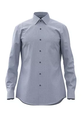 Patterned Dress Shirt