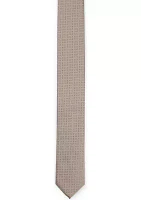 Pindot Satin Tie