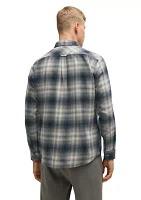 Long Sleeve Plaid Shirt