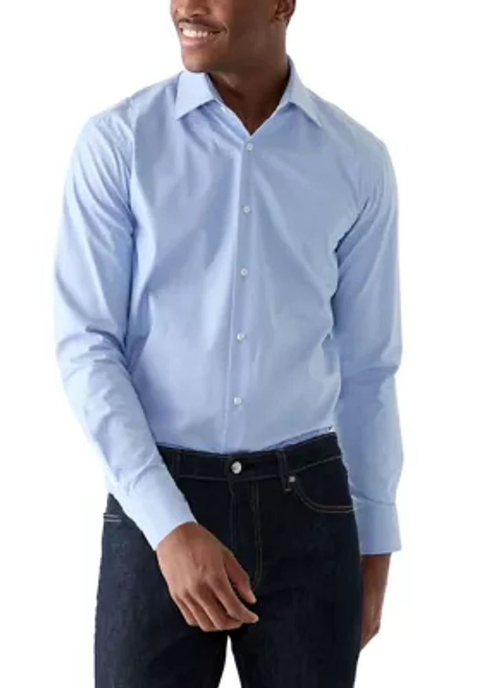 Men's Long Sleeve Button Up Dress Shirt