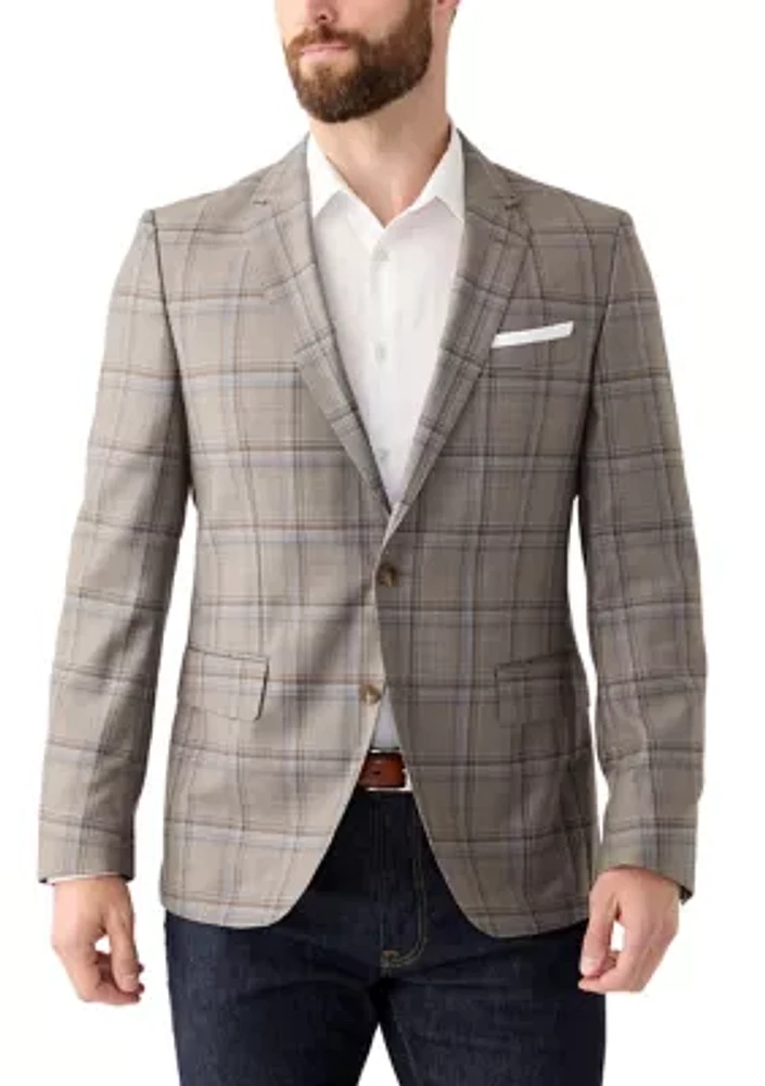 Men's Plaid Sport Coat