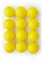 Dimpled Foam Golf Practice Balls - Set of 12