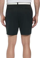 Men's 7" Flat Front Golf Shorts with Active Waistband