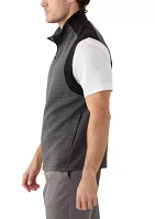 Men's Ottoman Full Zip Golf Vest