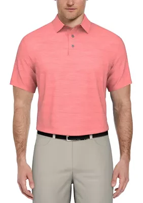 Short Sleeve Jasper Airflux Polo Shirt with Self Collar