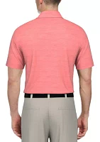 Short Sleeve Jasper Airflux Polo Shirt with Self Collar