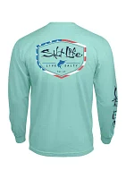 Long Sleeve Amerishield Graphic T-Shirt