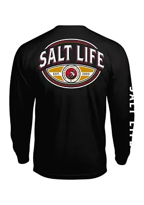 Long Sleeve Built Salty Graphic T-Shirt