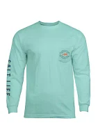 Reel Livin Long Sleeve Graphic T-Shirt