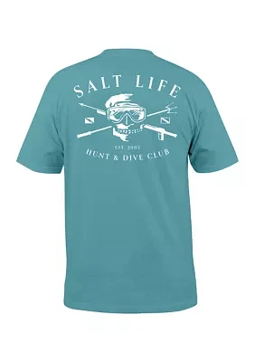 Hunt and Dive Club Graphic T-Shirt