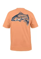 Striped Catch Graphic T-Shirt