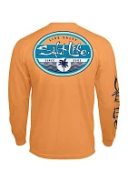 Long Sleeve Wavy Days Graphic T-Shirt