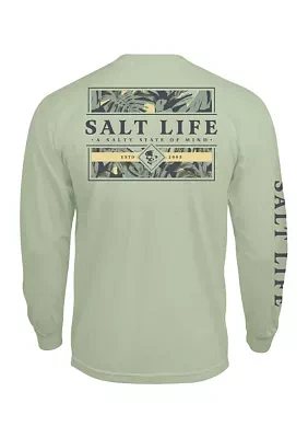 Lounge Life Long Sleeve Graphic T-Shirt