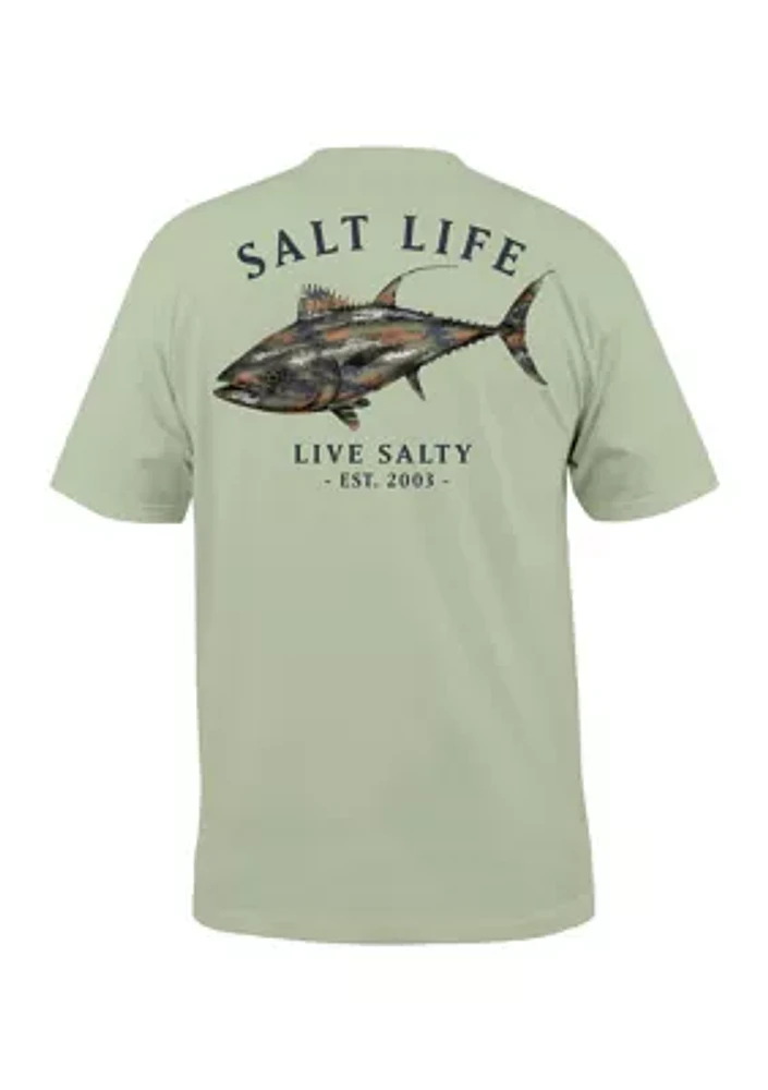 Men's Tall Tuna Journey Graphic T-Shirt