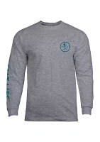 Concealed Badge Long Sleeve Graphic T-Shirt